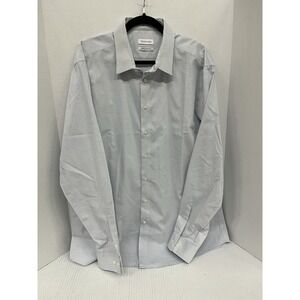 Calvin Klein Non-Iron Men's Slim Fit Dress‎ Shirt – Tall Size